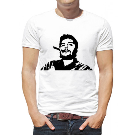  Tricou bărbătesc Ernesto Che Guevara cu trabuc